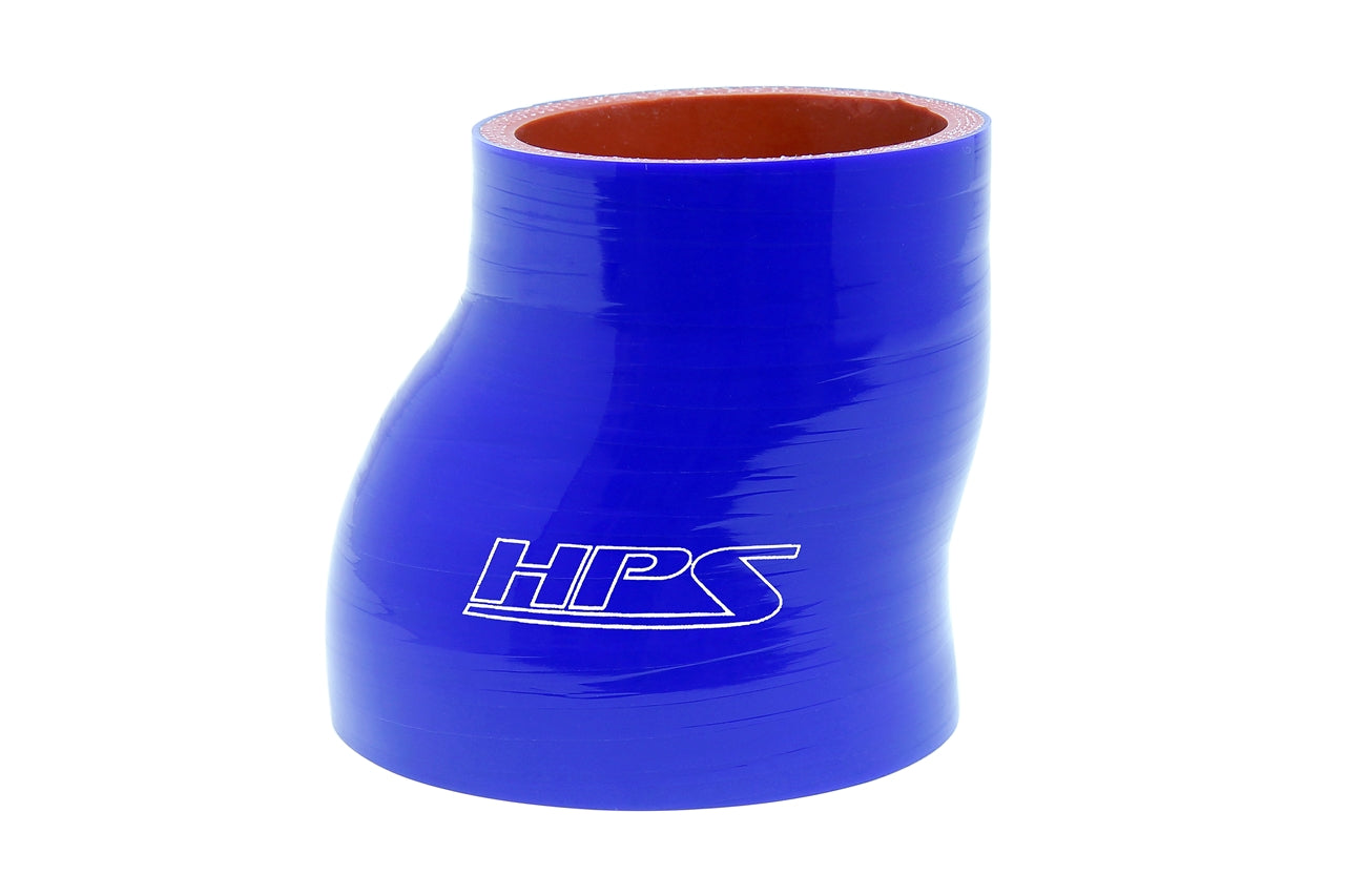 HPS 2-1/2" - 3-1/2" Silicone Offset Reducer Coupler Hose, High Temperature 4-ply Reinforced FR SPORT
