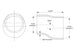 HPS 3-3/4" - 4" Silicone Offset Reducer Coupler Hose, High Temperature 4-ply Reinforced FR SPORT