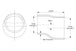HPS 3-3/4" - 4" Silicone Offset Reducer Coupler Hose, High Temperature 4-ply Reinforced FR SPORT