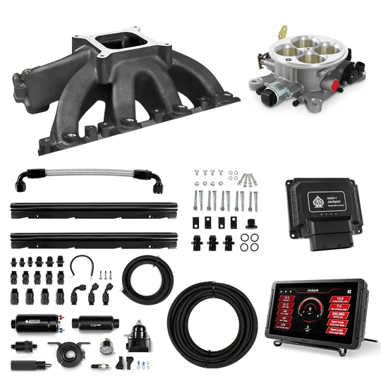 Jackpot LS EFI System - Master Kit with 255 In-line Pump System w/40' PTFE Hose Aces EFI B2B