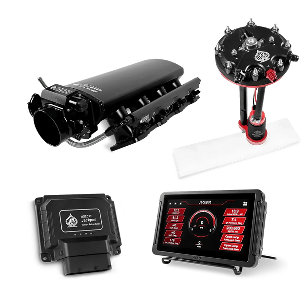 Jackpot LS EFI System - Master Kit with Tank Conversion Pump Module with Internal Regulator Aces EFI B2B
