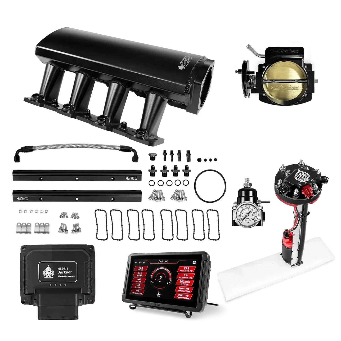 Jackpot LS EFI System - Master Kit with Tight Fit In-Tank Pump Module Aces EFI B2B
