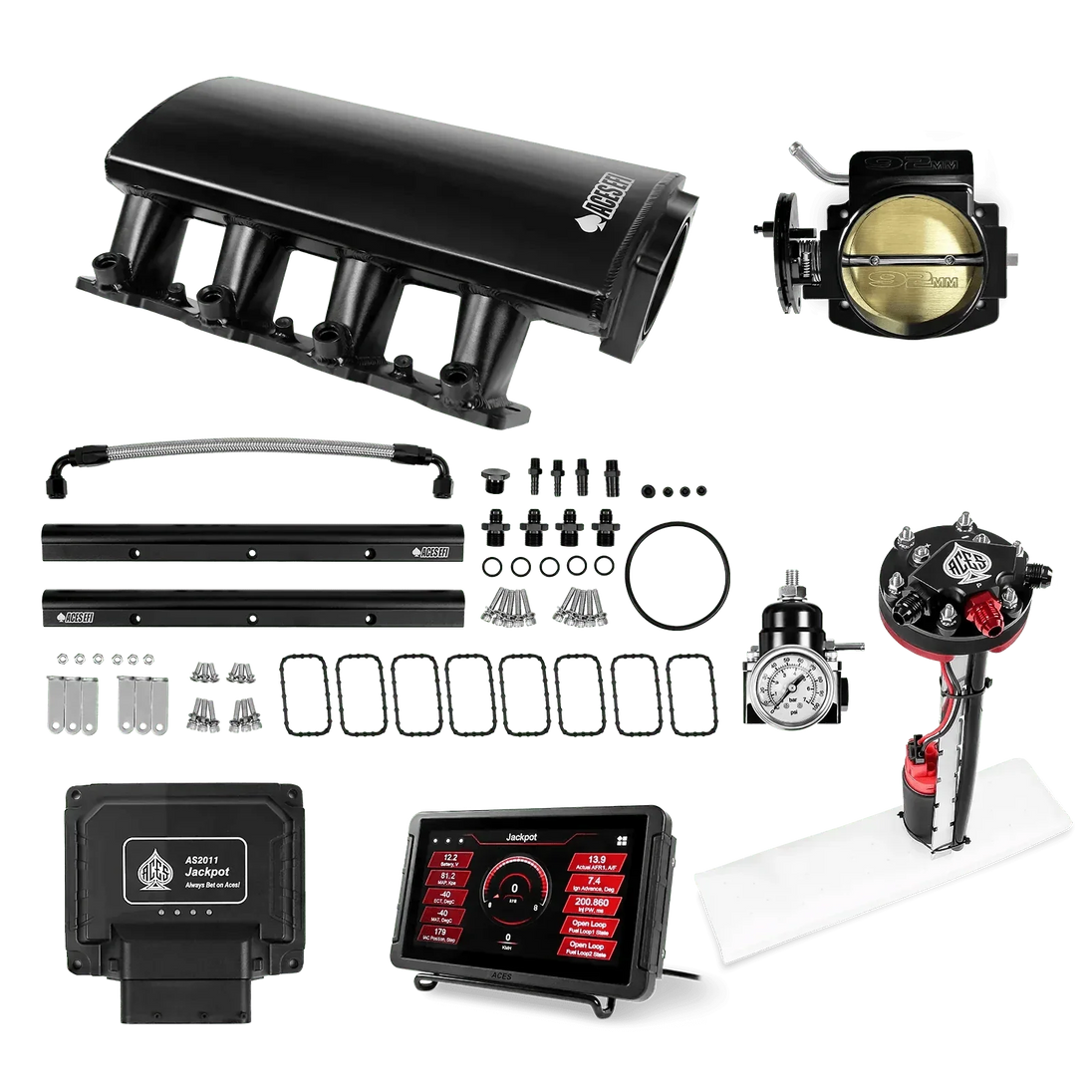 Jackpot LS EFI System - Master Kit with Tight Fit In-Tank Pump Module Aces EFI B2B