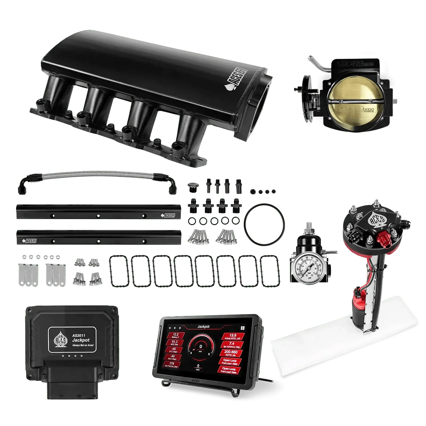Jackpot LS EFI System - Master Kit with Tight Fit In-Tank Pump Module Aces EFI B2B