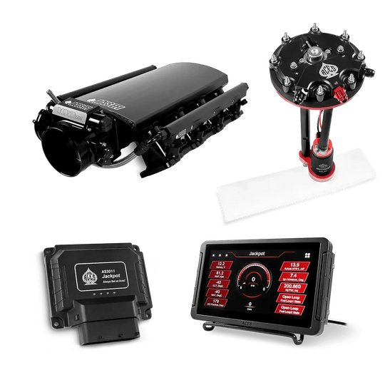 Jackpot LS EFI System - Master Kit with Tank Conversion Pump Module with Internal Regulator Aces EFI B2B