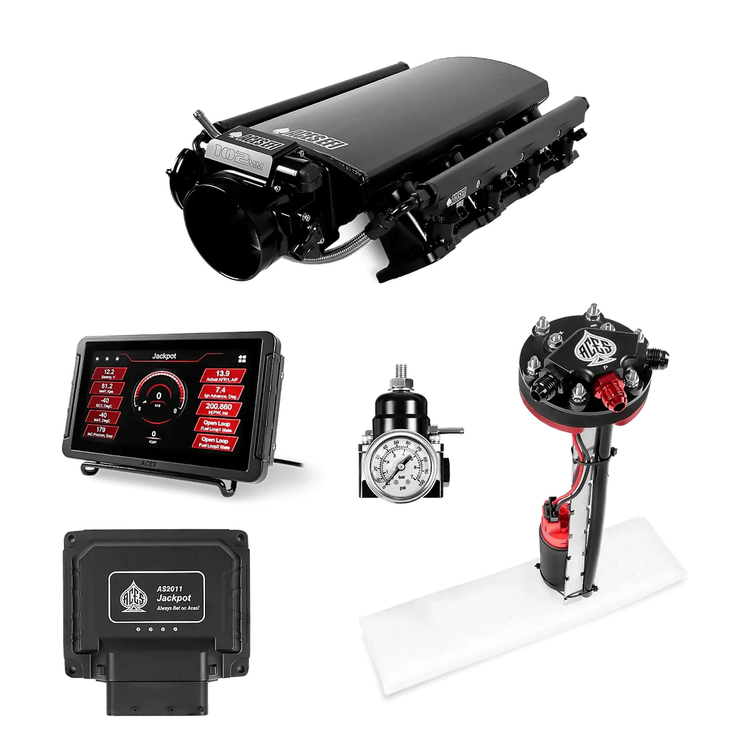Jackpot LS EFI System - Master Kit with Tight Fit In-Tank Pump Module Aces EFI B2B