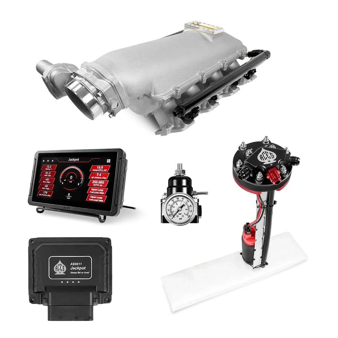 Jackpot LS EFI System - Master Kit with Tight Fit In-Tank Pump Module Aces EFI B2B