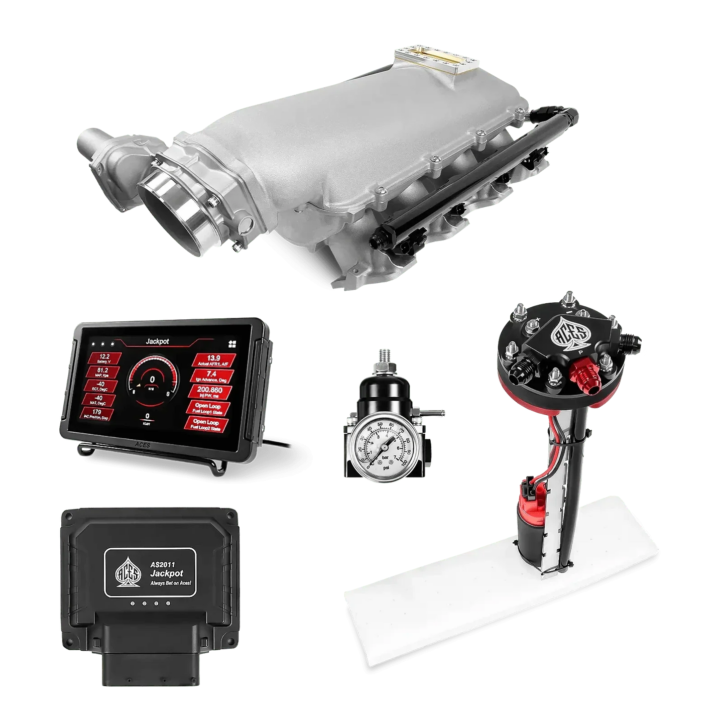 Jackpot LS EFI System - Master Kit with Tight Fit In-Tank Pump Module Aces EFI B2B