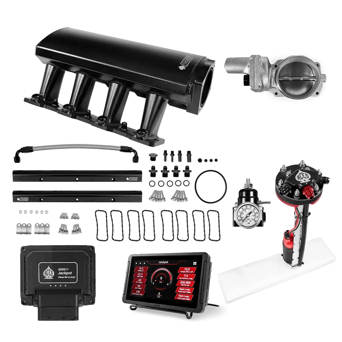 Jackpot LS EFI System - Master Kit with Tight Fit In-Tank Pump Module Aces EFI B2B