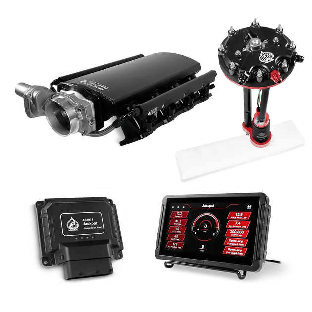 Jackpot LS EFI System - Master Kit with Tank Conversion Pump Module with Internal Regulator Aces EFI B2B