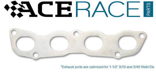 Honda K-Series Exhaust Manifold Flange Mild Steel Ace Race Parts