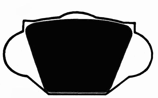 Porterfield Brake Pads for 1959 MG MGA OHV Eng FR SPORT