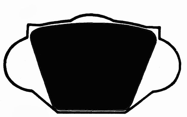 Porterfield Brake Pads for 1962 MG MGA OHV Eng FR SPORT