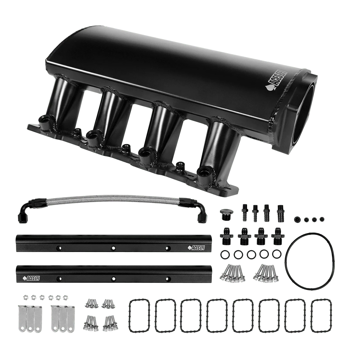 Aces Fuel Injection, Inc. Low-Ram Fabricated 102mm LS Intake Manifold