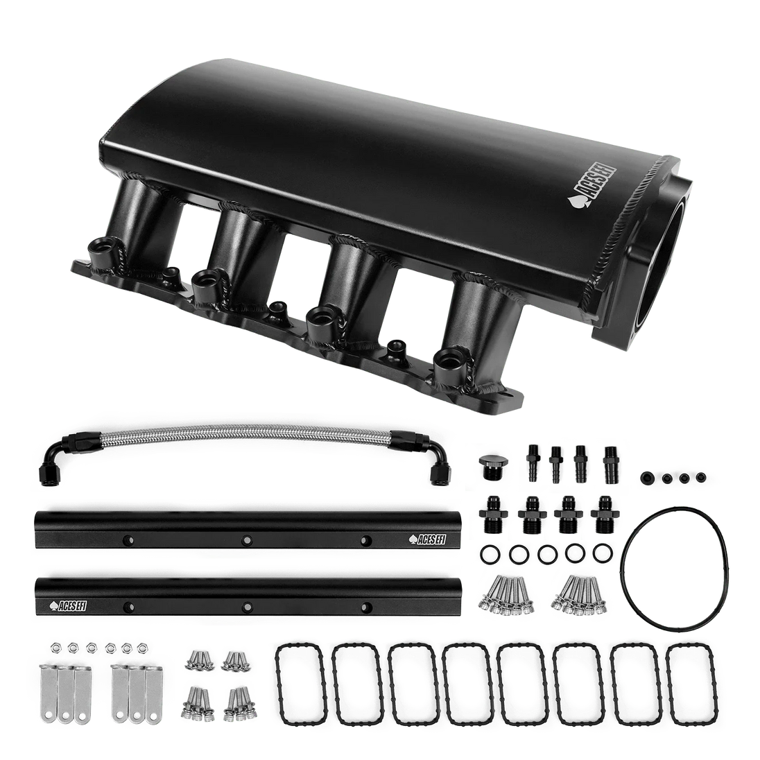 Aces Fuel Injection, Inc. Low-Ram Fabricated 102mm LS Intake Manifold