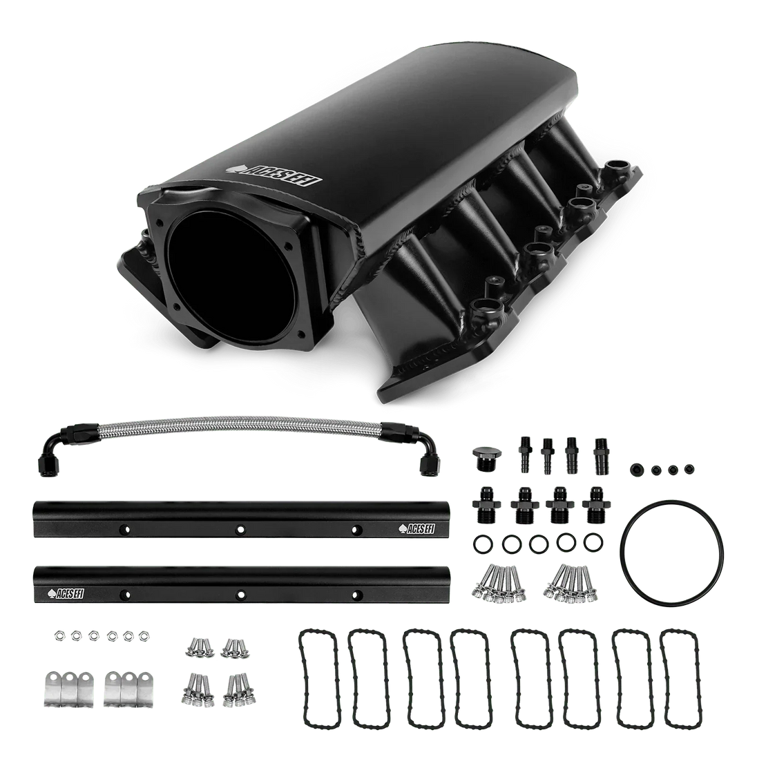 Aces Fuel Injection, Inc. Low-Ram Fabricated 102mm LS Intake Manifold
