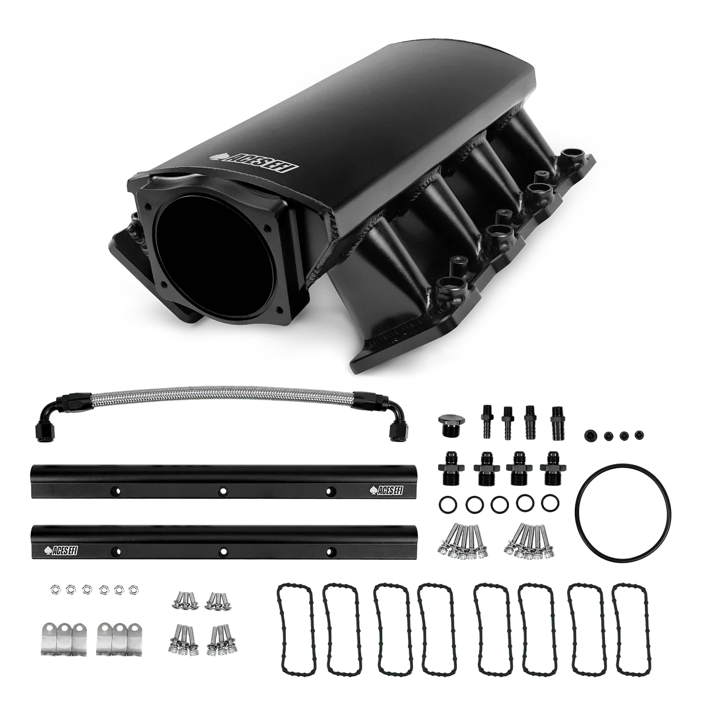 Aces Fuel Injection, Inc. Low-Ram Fabricated 102mm LS Intake Manifold