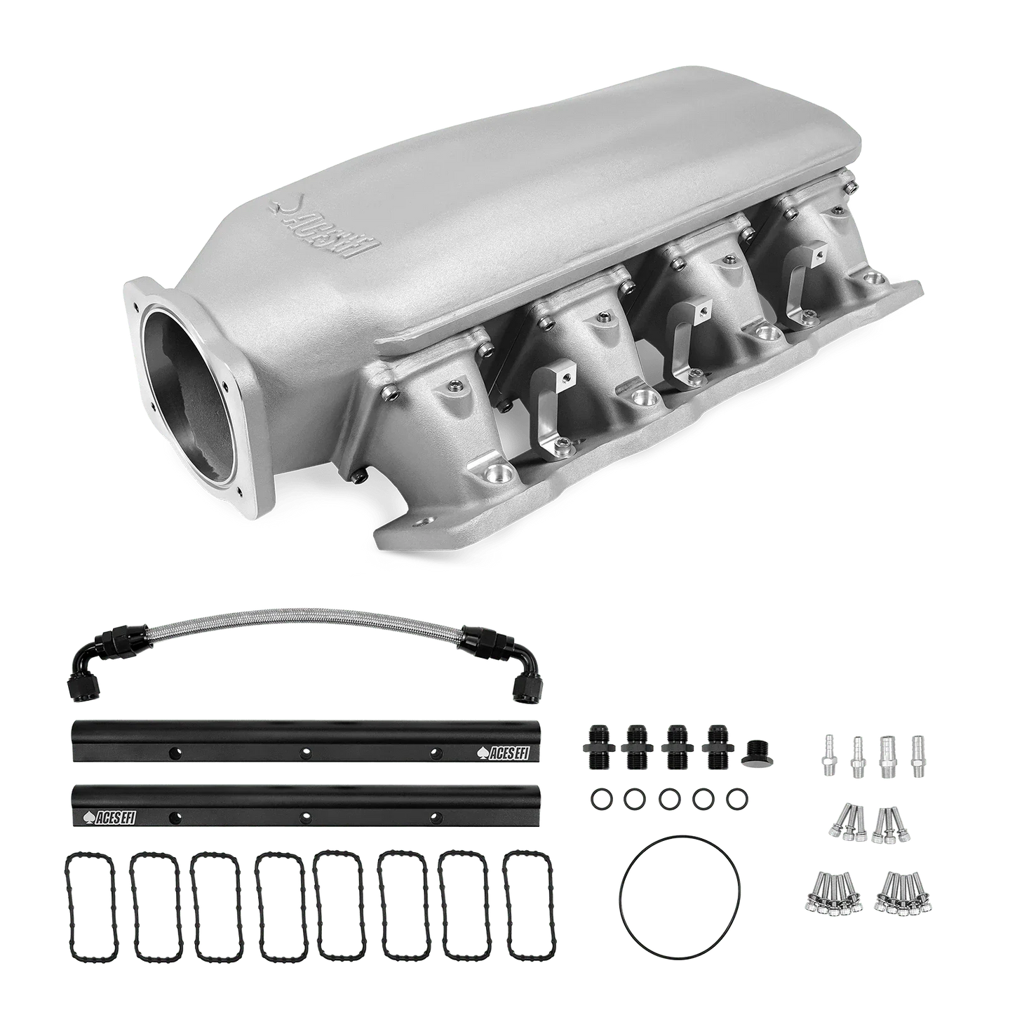 Aces Fuel Injection, Inc. LS1 Cast Aluminum Gamblers Edge Intake Manifold (Cathedral Port)