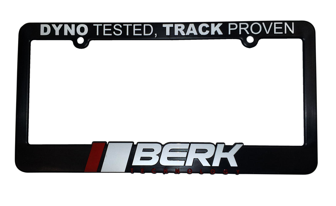 Berk Technology License Plate Frame FR SPORT