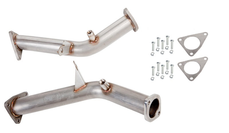 Berk Test Pipes w/ CEL Fix | 350Z 370Z G35 G37 Q50 Q60 | Off-Road Use FR SPORT