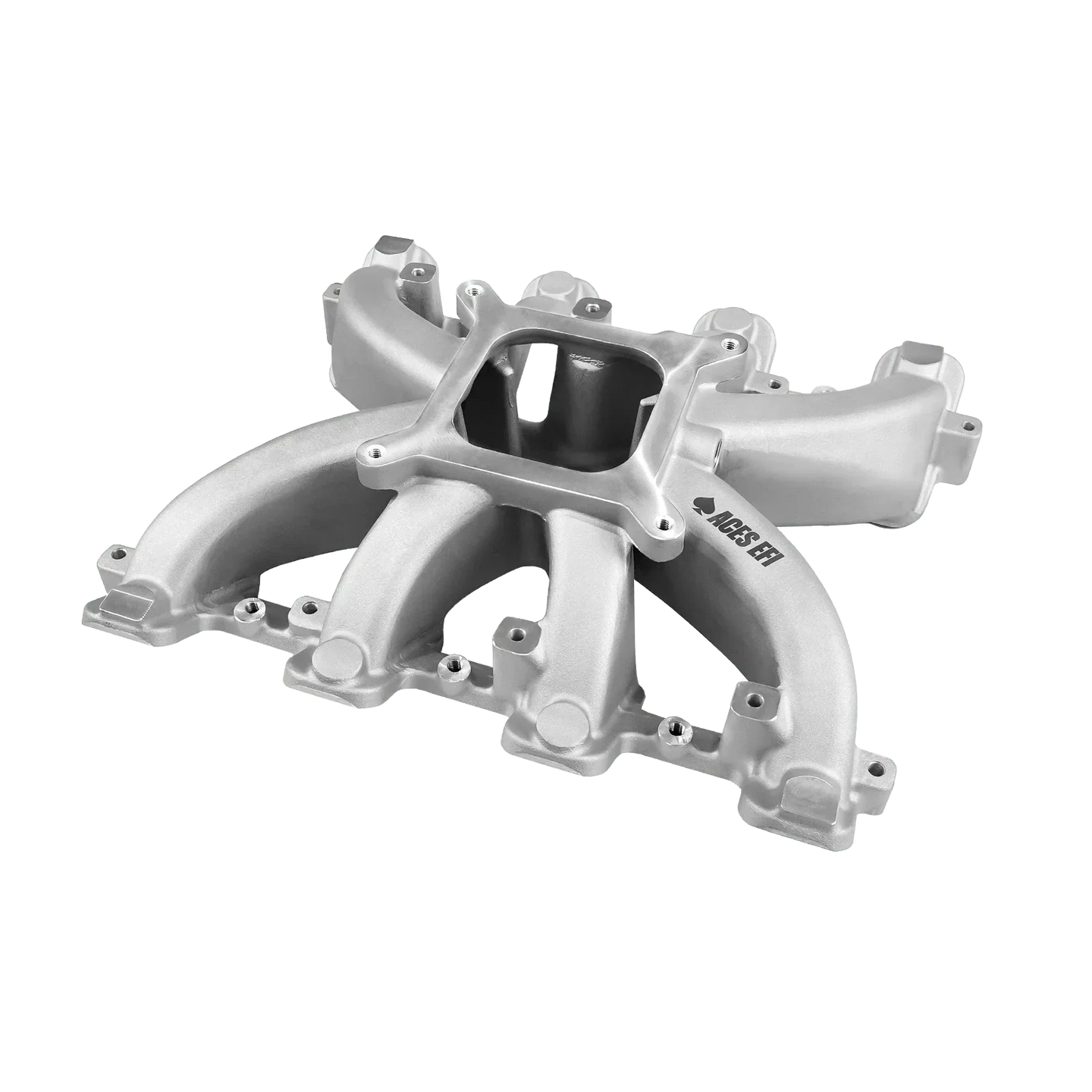 Aces Fuel Injection, Inc. Mid-Rise, Single Plane, Carb Style, Cast, 4150 Style LS Intake Manifold