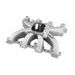 Aces Fuel Injection, Inc. Mid-Rise, Single Plane, Carb Style, Cast, 4150 Style LS Intake Manifold