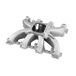 Aces Fuel Injection, Inc. Mid-Rise, Single Plane, Carb Style, Cast, 4150 Style LS Intake Manifold
