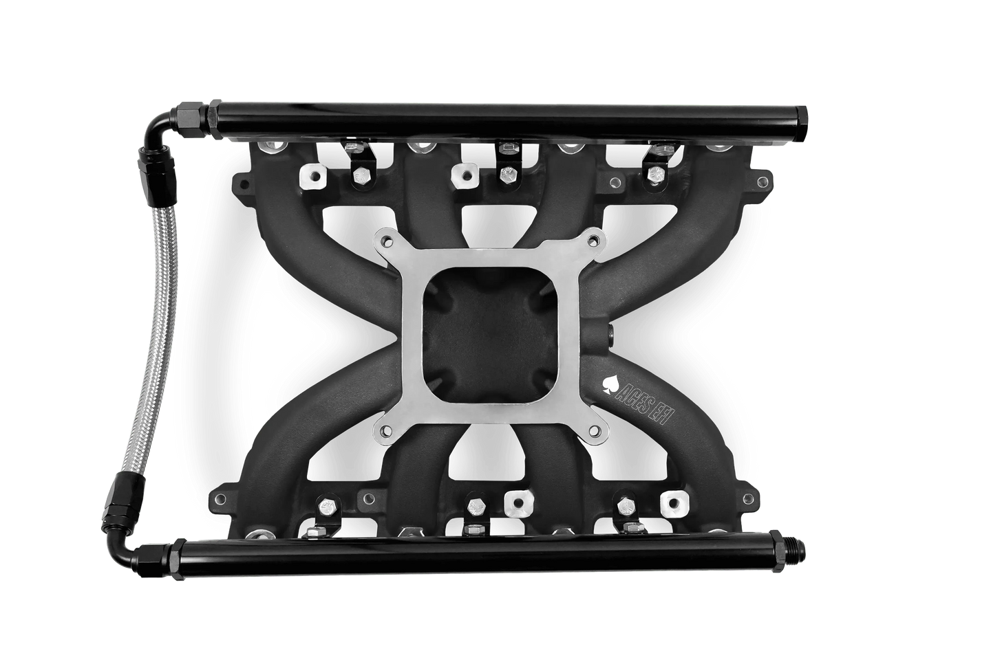 Aces Fuel Injection, Inc. Mid-Rise, Single Plane, Cast, 4150 Style LS Intake Manifold