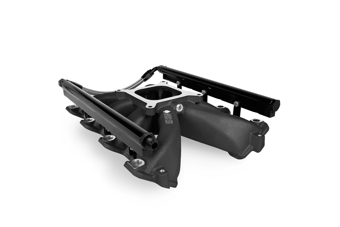 Aces Fuel Injection, Inc. Mid-Rise, Single Plane, Cast, 4150 Style LS Intake Manifold