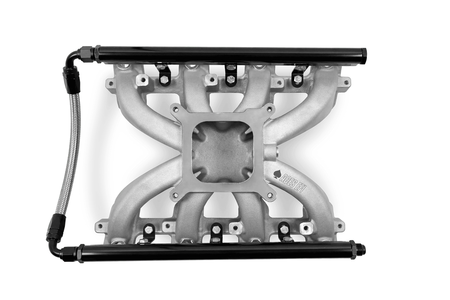 Aces Fuel Injection, Inc. Mid-Rise, Single Plane, Cast, 4150 Style LS Intake Manifold