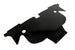 HPS Black Aluminum Skid Plate Undertray Protection Shield Tesla Model Y FR SPORT