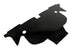 HPS Black Aluminum Skid Plate Undertray Protection Shield Tesla Model Y FR SPORT