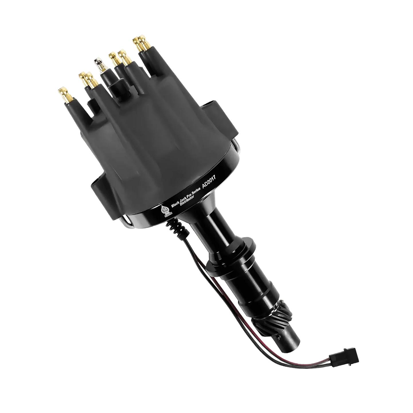 ACES Fuel Injection. Pontiac 326-455 Mag Pick Up Distributor Black Jack Pro Distributor