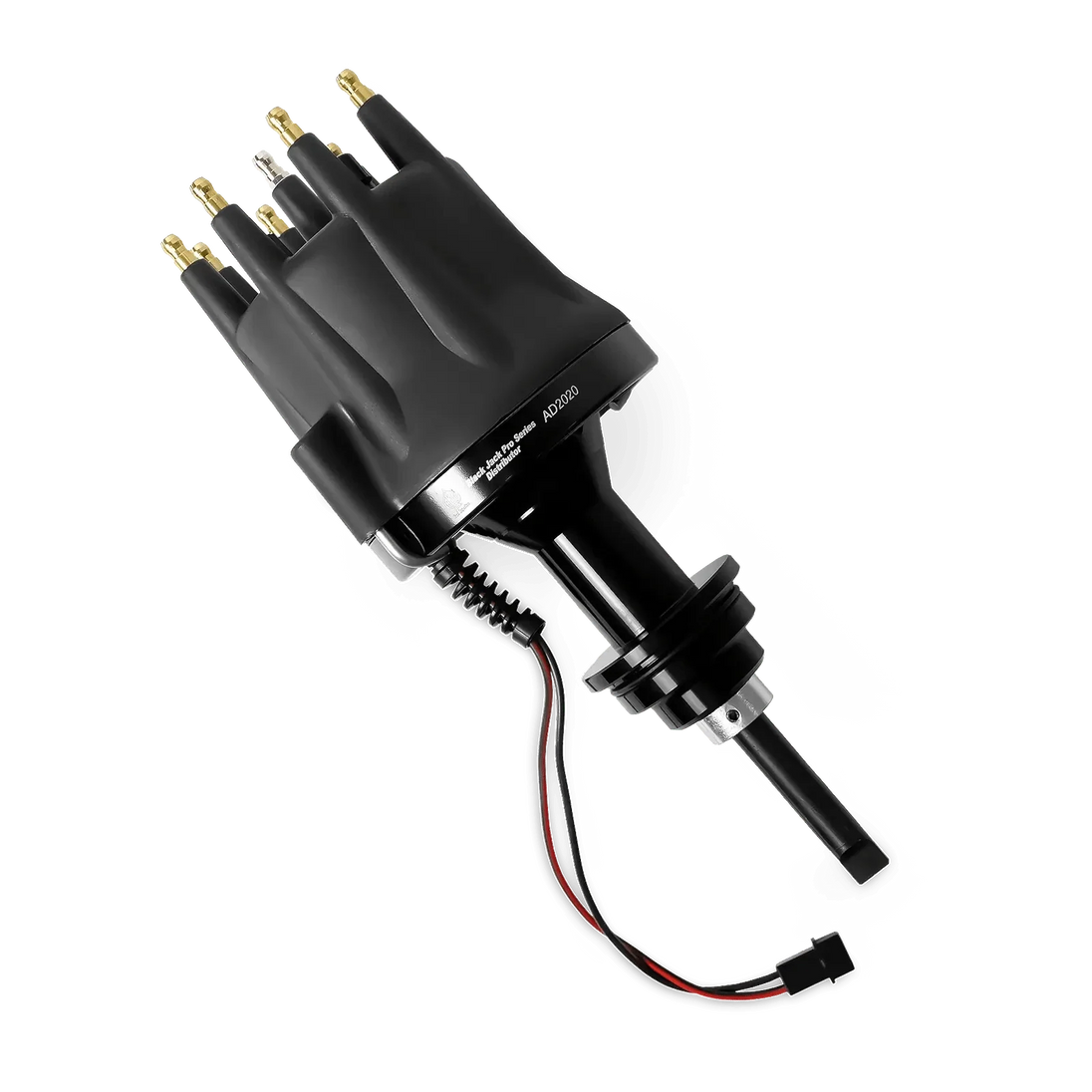 ACES Fuel Injection. SB LA 273-360 Mag Pick Up Distributor Black Jack Pro Distributor