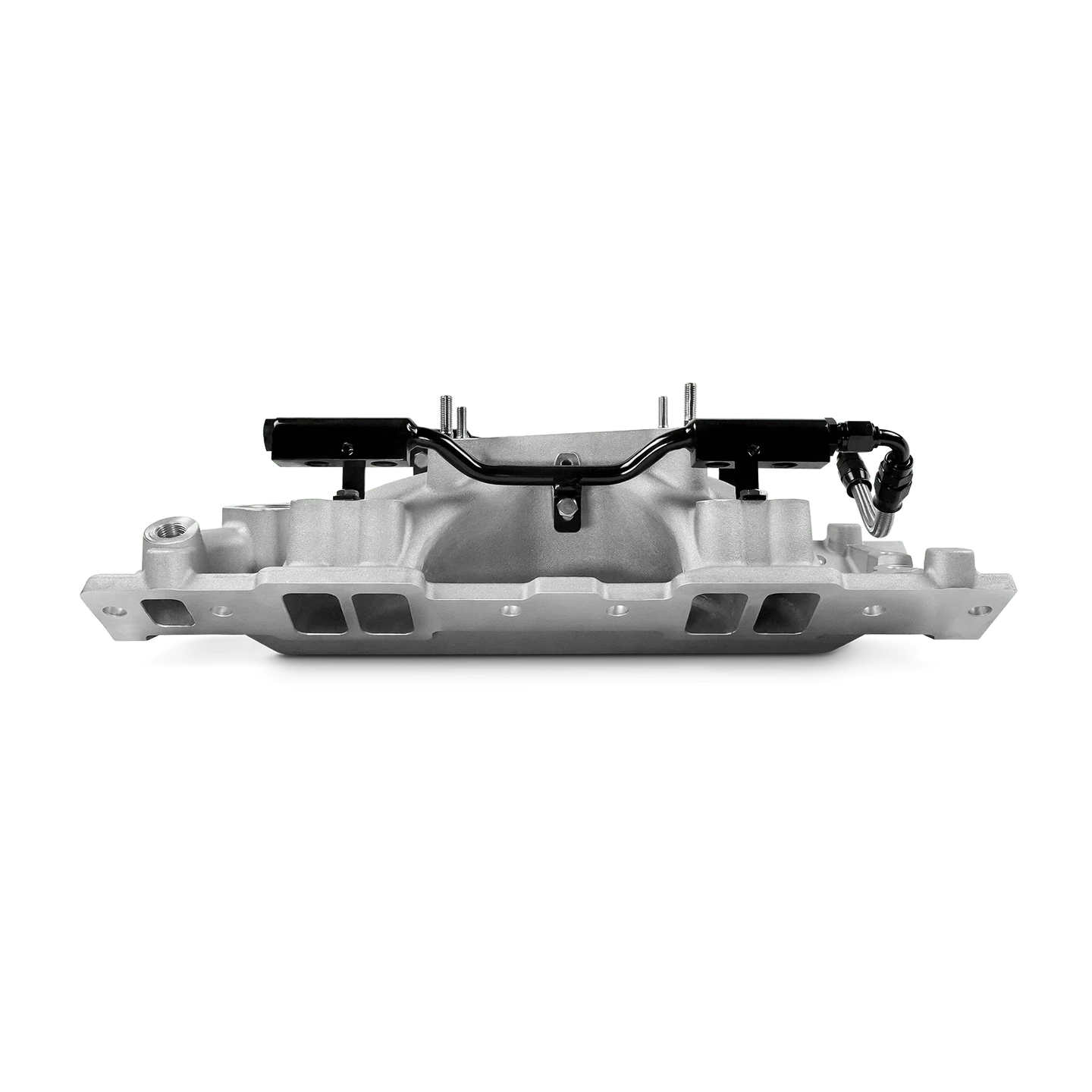 Aces Fuel Injection, Inc. SBC 350 Multi-Port Manifold w/4150 Style Flange (uncut flange)