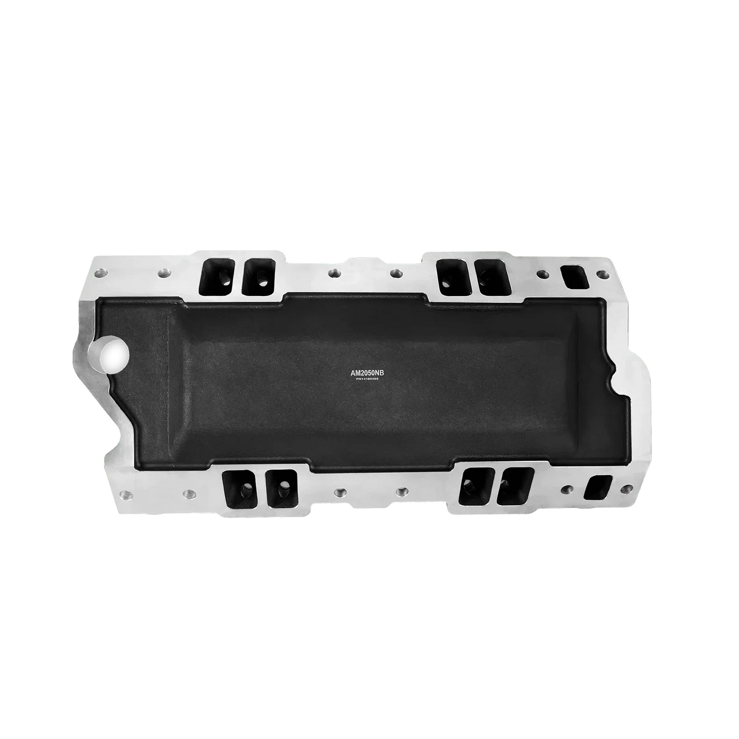 Aces Fuel Injection, Inc. SBC 350 Multi-Port Manifold w/4150 Style Flange (uncut flange)