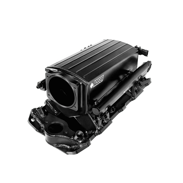 Aces Fuel Injection, Inc. SBC 350 Multi-Port Tunnel Ram Fabricated Intake Manifold