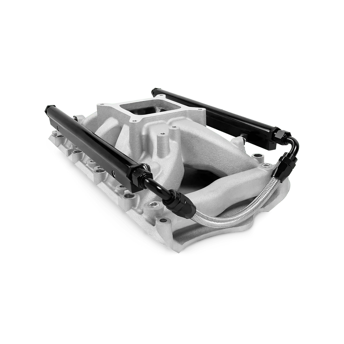 Aces Fuel Injection, Inc. SBF 351W Mid-Rise, Dual Plane, Cast Intake Manifold