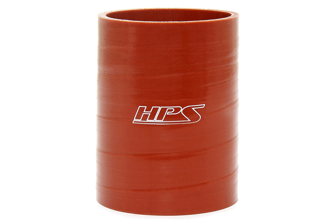 HPS 3-1/8" (80mm) Silicone Straight Coupler Hose, High Temperature 4-ply Reinforced FR SPORT