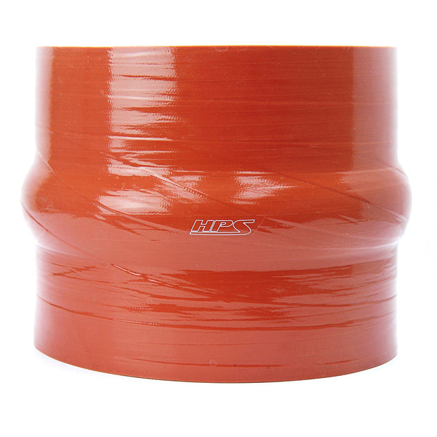 HPS 5" Silicone Single Hump Coupler Hose Hot Side, Ultra High Temp 4-ply Aramid Reinforced, Max. Temperature: 500F FR SPORT