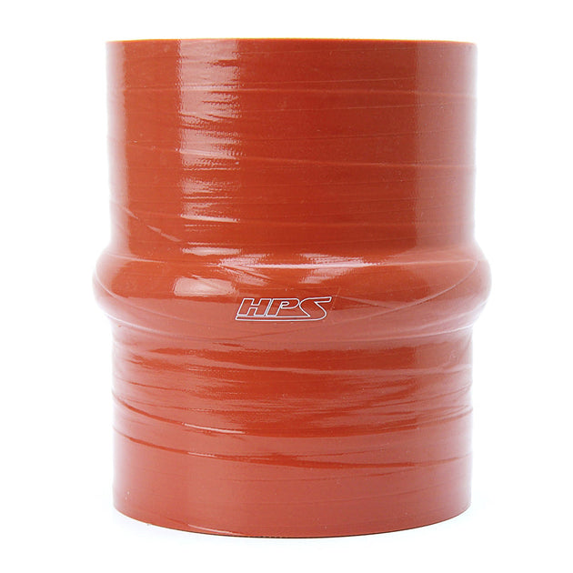 HPS 4" Silicone Single Hump Coupler Hose Hot Side, Ultra High Temp 4-ply Aramid Reinforced, Max. Temperature: 500F FR SPORT