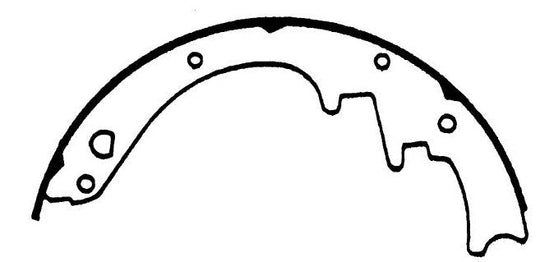 Porterfield Brake Shoes for 1971 MERCURY COUGAR w/Front Discs FR SPORT