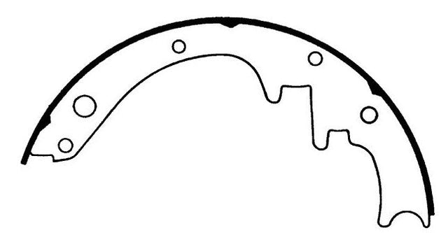 Porterfield Brake Shoes for 1969 MERCURY COUGAR V6 w/Front Drums FR SPORT