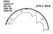 Porterfield Brake Shoes for 1956 CHEVROLET CORVETTE FR SPORT