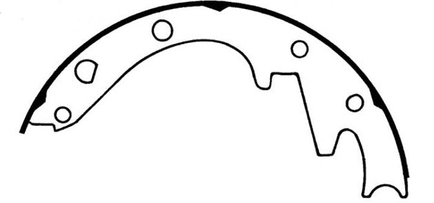 Porterfield Brake Shoes for 1968 FORD MUSTANG V6 w/Front Drums FR SPORT