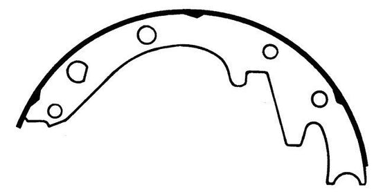 Porterfield Brake Shoes for 1968 FORD MUSTANG V6 w/Front Drums FR SPORT
