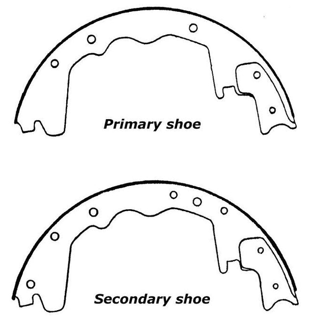 Porterfield Brake Shoes for 1996 FORD F250 3/4 TON 4WD Rear Drum 7 Lug FR SPORT