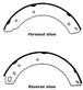 Porterfield Brake Shoes for 1966 SUNBEAM TIGER FR SPORT