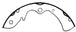 Porterfield Brake Shoes for 1972 MAZDA RX 2 FR SPORT