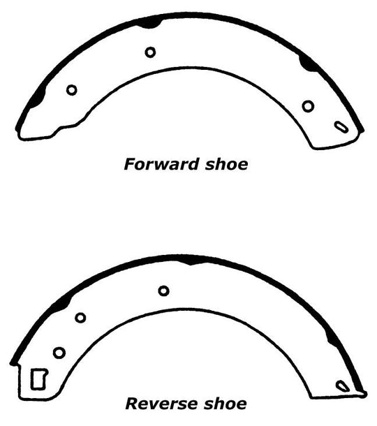 Porterfield Brake Shoes for 1981 LOTUS ELITE FR SPORT